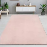 Carpetia Teppich Uni, rechteckig, Höhe: 16 mm, super soft & flauschig mit extra dichter Florstruktur