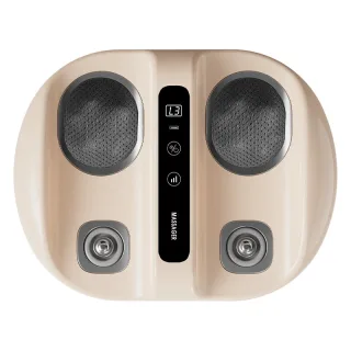KM-Q7 Foot Massager with Heat Therapy Shiatsu Kneading & Vibration 3 Modes 3 Intensities for Sole Calf Relaxation Home O