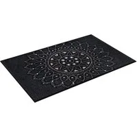 wash+dry by Kleen-Tex Fußmatte Purnima, rechteckig, Höhe: 7 mm, Schmutzfangmatte, Mandala Motiv, rutschhemmend, waschbar