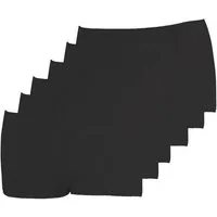 Pompadour Panty 6er Pack Damen Panty Cotton light (Packung, 6-St) Zwickel