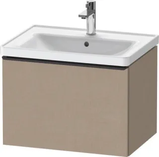Duravit D-Neo Waschtischunterbau wandhängend Leinen Matt 634x452x440 mm - DE42540BD750000 DE42540BD750000