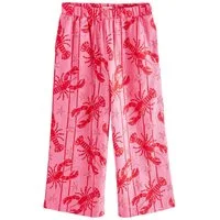 Next Palazzohose Strukturierte Hose mit weitem Bein (1-tlg)