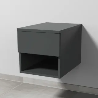 Sanipa Anbau-/Solitärschrank 2morrow (P1350) 340x350x520 Anthrazit-Matt, P135022 P135022