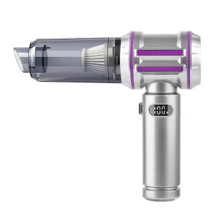 Handheld Vacuum Cleaner Portable Car Vacuum 16KPa Suction Power 3 Modes LED Display Lightweight Rechargeable Type-C Fast