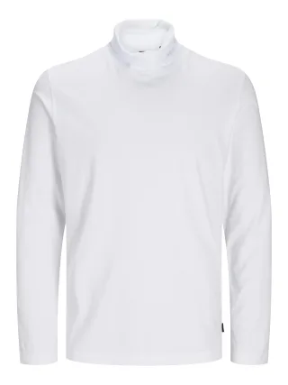 JACK&JONES - JPRBLABUSHWICK ETHAN LS ROLL NECK bright white - Gr. - L