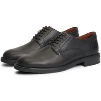 Tommy Hilfiger LTH MIX DRESS HILFIGER SHOE Schnürschuh Abendschuh, Businessschuh mit seitlicher Logoprägung