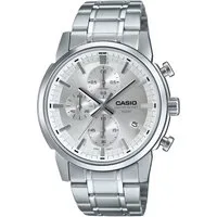 CASIO Quarzuhr Casio Herrenarmbanduhr Chronograph MTP-E510D-7AVDF