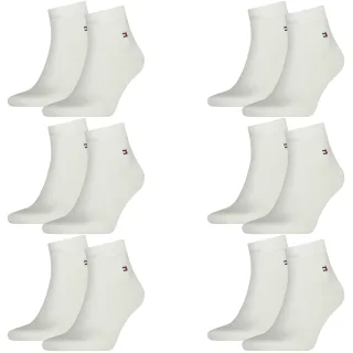 12 Paar TOMMY HILFIGER Quarter Socken Gr. 39 - 46 Herren Business Sneaker Socken
