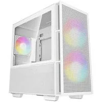 CH360 , Tower-Gehäuse weiß, Tempered Glass