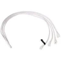 Y-Kabelsplitter 4-Pin auf 4x 4-Pin PWM, 60cm weiß