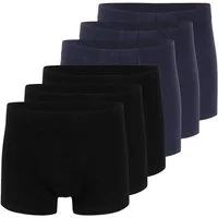 Almonu Retro Boxer 6er Pack Cotton (Spar-Set, 6-St) Retro Short / Pant - Baumwolle - ohne Eingriff - Atmungsaktiv