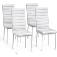 Bealife Esszimmerstuhl ( 4er-Set) ,Küchenstuhl mit Gepolstert,Esszimmerstühle-Set