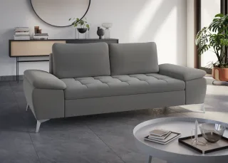 sit&more 2,5-Sitzer "Latigo" mit hochwertigen Metallfüßen