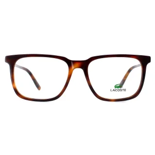 Lacoste Square Unisex Braun Havanna Burgund Brille
