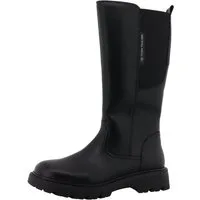 TOM TAILOR Reißverschlussstiefel Langschaftstiefel mit Blockabsatz