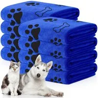 Mate for dogs Hundehandtuch Buddy Mikrofaser Handtuch Haustier 60x100 cm