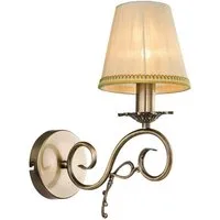 Lindby Wandleuchte Finnick, Bronze IP20, 1 x 40 W