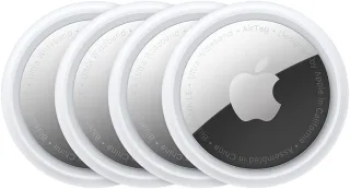 Apple AirTag (4er Pack) weiß/silber