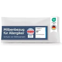 Blumtal Bettbezug Milbenbezug Allergiker Bettbezug oder Kopfkissenbezug- Milben Encasing, (1 St), bestehend aus dem High-Tech Spezialgewebe Evolon