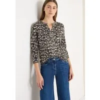 CECIL Print-Shirt im Tunika-Look und mit grafischem Muster