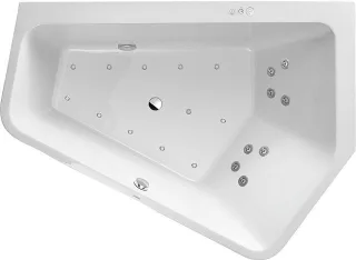 Duravit Paiova 5 Whirlwanne Weiß 1900x1400 mm - 760393000CP1000 760393000CP1000