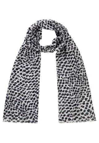 Olsen - Scarf Woven white silk - Gr. - 00