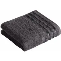 Vossen Handtücher Cult de Luxe, Webfrottier (Set, 2-St), mit Glanzbordüre