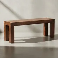 KADIMA DESIGN Sitzbank Massivholz-Sitzmöbel im Landhaus-Stil  Naturbelassenes Design