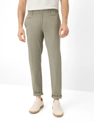 Brax Herren Chino Style FABIO JUNGLE, grün, Gr. 40/30