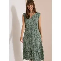 CECIL Midikleid mit Paisleymuster