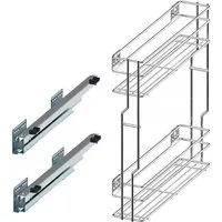 Prima-Online Auszugsunterschrank Unterschrankauszug Küchenauszug Schrankauszug Softclose 150/200/250mm