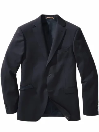 Mey & Edlich Herren Masterpiece-Anzugsakko Blau Obermaterial: 100 % Schurwolle