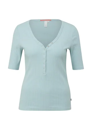 qs - T-Shirt türkis - Gr. - S