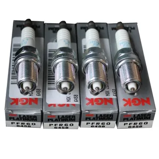 4 NGK Z?ndkerzen Laser Platinum PFR6Q Audi A3 A4 A6 Seat Leon Skoda Octavia VW Golf IV