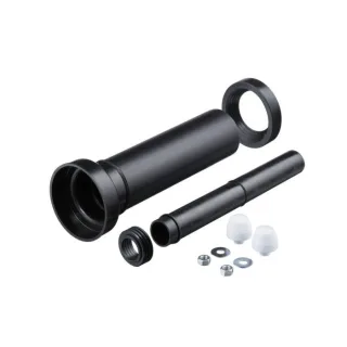Duravit DuraSystem WC-Wandanschlussgarnitur WD6010000000 36,5 cm, für Wand-WC, verlängert