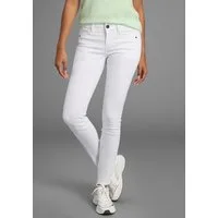 Arizona Skinny-fit-Jeans mit Keileinsätzen extra-enger Beinschnitt, niedrige Leibhöhe