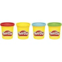 Play-Doh 4er-Pack Knete in Dosen, 4 Stück, Kneten