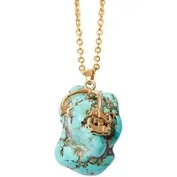 Firetti Kette mit Anhänger Schmuck Geschenk Halsschmuck Anker/Halskette Sternzeichen Geburtsstein, Made in Germany - mit Edelstein