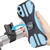 LuxusKollektion Smartphone-Halterung Handyhalterung Fahrrad Universal Abnehmbar 360° Verstellbar 4,0-7,0