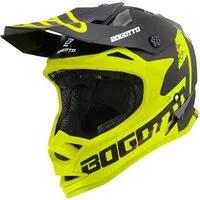 Bogotto Motocrosshelm V321 Soulcatcher Motocross Helm, Notfallsystem-Polsterung (EQRS)