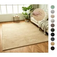 OTTO home Teppich Cali, in Standard- und Premium-Qualität, 13 mm oder 16 mm Höhe, rechteckig, Uni-Farben, kuschelig, & weich, waschbar, Wohnzimmer, Schlafzimmer