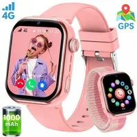 SWGOTA 2026 NEUE 4G Kinder Smartwatch 1000mAh mit GPS & Telefonfunktion Smartwatch (1,83 Zoll), Dual-Kamera mit je 3 MP, Smartwatch für Kinder, für 4–12 Jungen und Mädchen,für Android und IOS