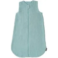 LaLoona Schlafsack Mint, Baby Mull Schlafsack Sommerschlafsack ohne Ärmel, 100% Baumwolle