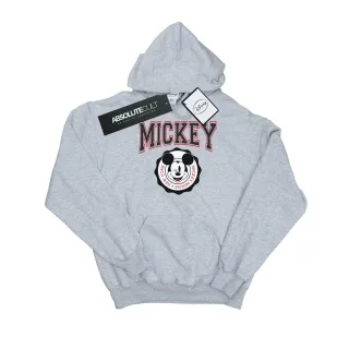 Disney - "Mickey Mouse New York Seal" Kapuzenpullover für Mädchen (Grau)