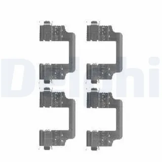 Delphi Zubeh?r f?r Bremsbel?ge hinten Land Rover Discovery Range