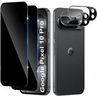 SmartUP Displayschutzglas 2X Schutzglas für Google Pixel 10 Pro Blickschutz Display Kamera Full für Google Pixel 10 Pro, 4 Stück, Anti-Spy, Blickschutz, Privacy