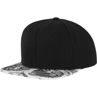 Flexfit - Snapback Mütze (Schwarz/Weiß)