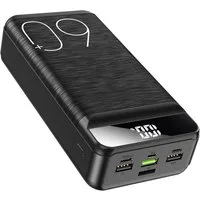 Pdgrid 60000mAh 22,5W Schnellladung Tragbares Ladegerät Externe Akku Powerbank LED Display, Integrierte Taschenlampe 60000 mAh, Hohe Kapazität ,4 Ausgängen & 3 Eingängen