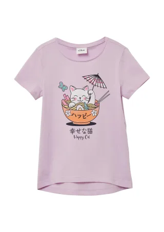 s.Oliver - T-Shirt lila - Gr. - 110