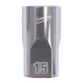 Milwaukee 1/2 zoll Steckschlüsseleinsatz, 15mm 12-kant - 4932498825